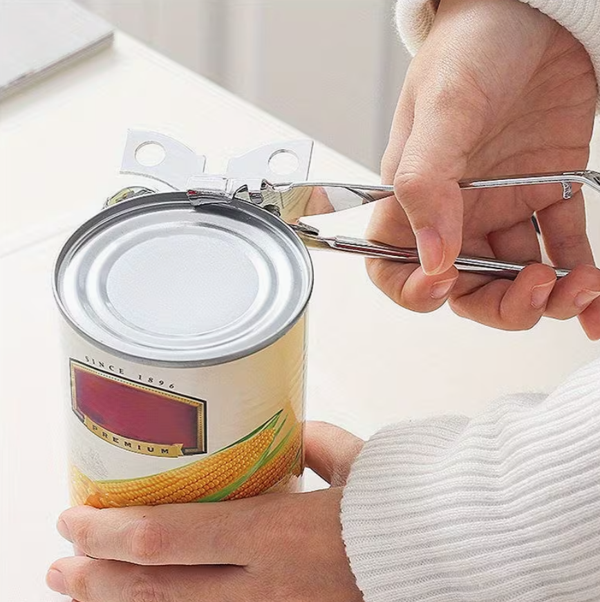Stainless Steel Can Opener | Manual Easy Bottle Knife | Outdoor Can Cutting Tool - Image 7