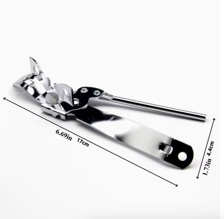Stainless Steel Can Opener | Manual Easy Bottle Knife | Outdoor Can Cutting Tool - Image 4