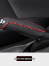 Faux Leather Handbrake Cover | Anti-Slip, Hand-Sewn, Faux Leather Gear Lever Cover